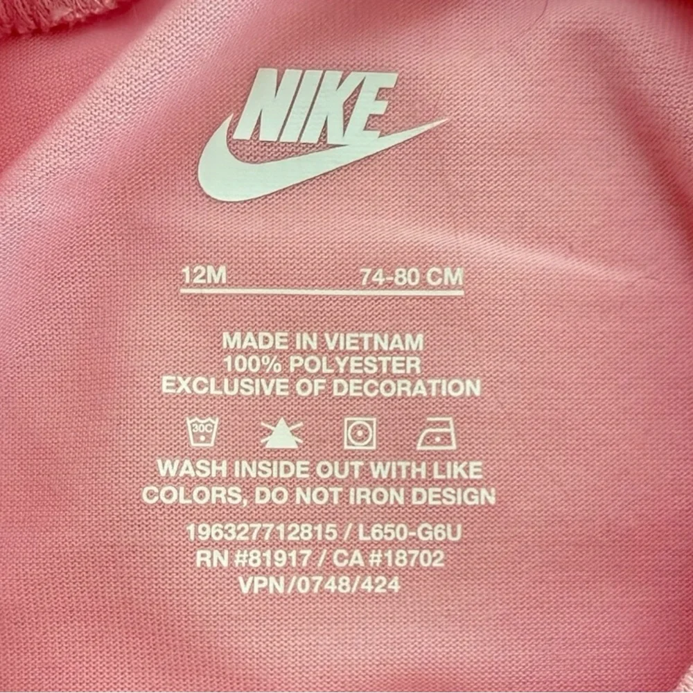 Nike Girls 3-Piece Vest, Top & Leggings Set - Blue, Pink, Silver - Picture 6 of 13